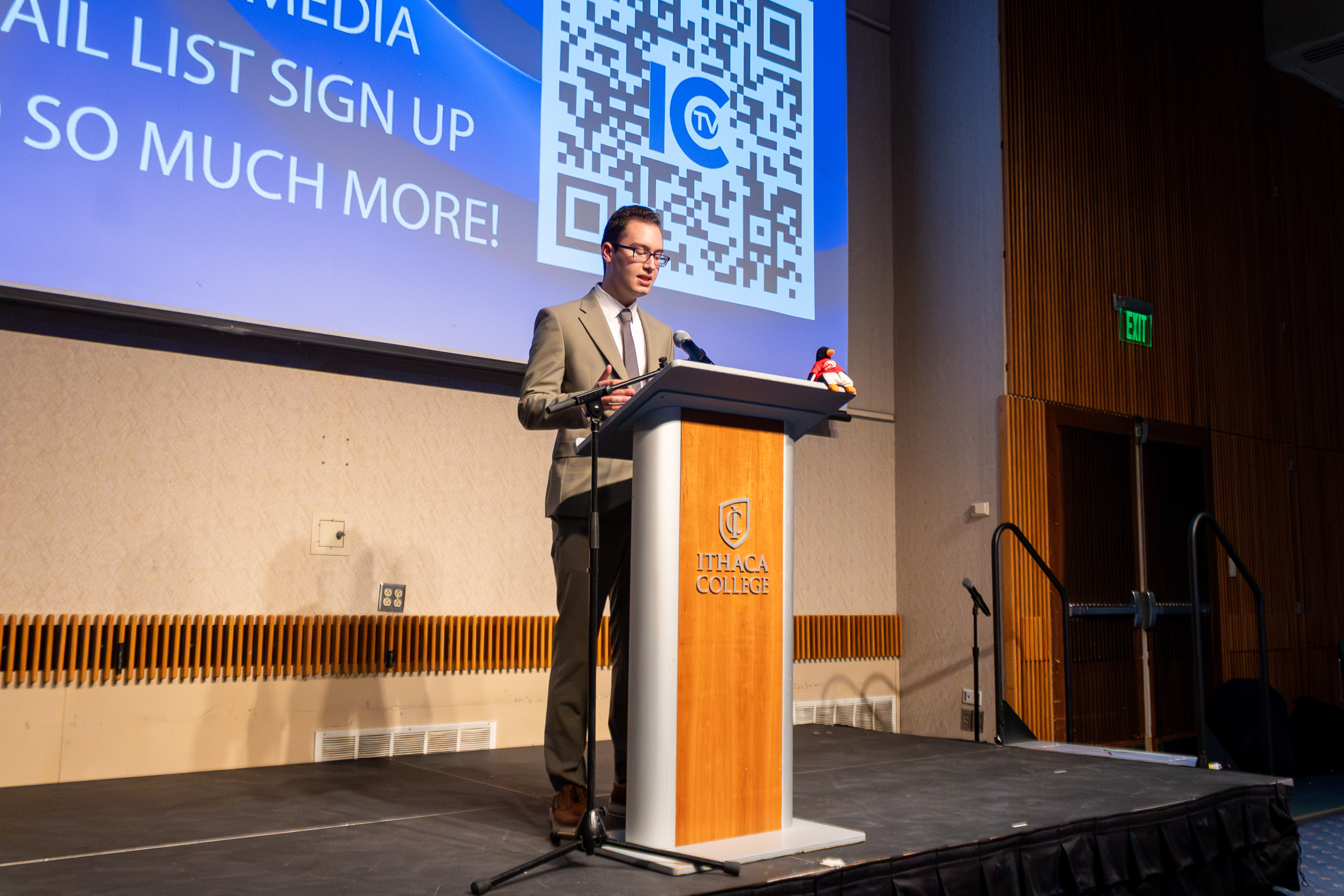 Keynote speech at ICTV Recruitment Night 2024